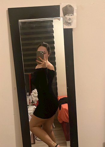 Koton kadife mini elbise - Görsel 4