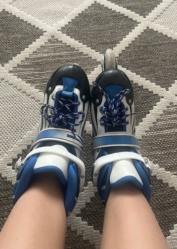 Lacivert Yılan Desenli Erkek Kaykay Patenleri - Görsel 3