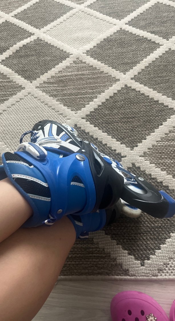 Lacivert Yılan Desenli Erkek Kaykay Patenleri - Görsel 4