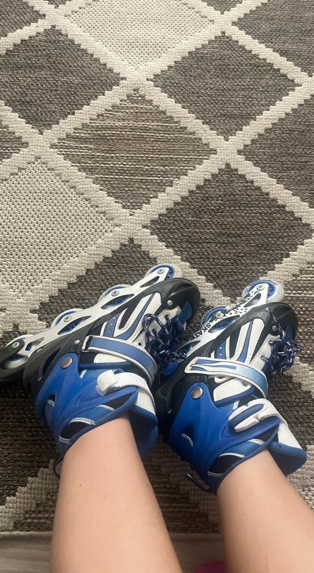 Lacivert Yılan Desenli Erkek Kaykay Patenleri - Görsel 2