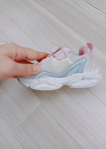 Kız Çocuk Pembe Bağcıksız Sneaker - Görsel 5