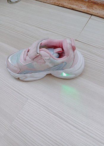 Kız Çocuk Pembe Bağcıksız Sneaker - Görsel 10