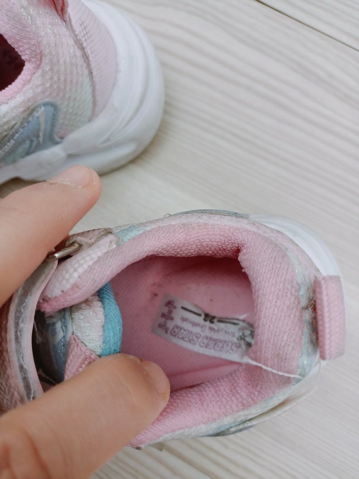 Kız Çocuk Pembe Bağcıksız Sneaker - Görsel 3