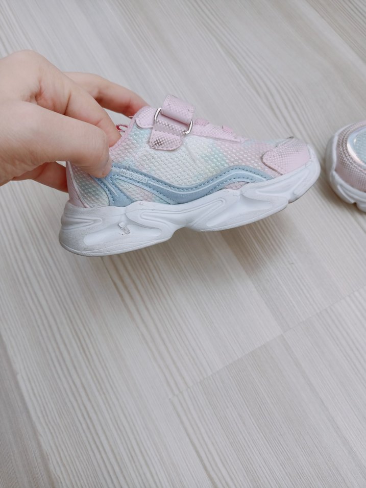 Kız Çocuk Pembe Bağcıksız Sneaker - Görsel 4