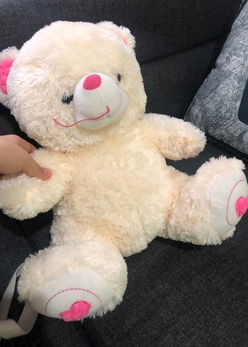 Diğer Beyaz Renkli Peluş Ayıcık Oyuncak