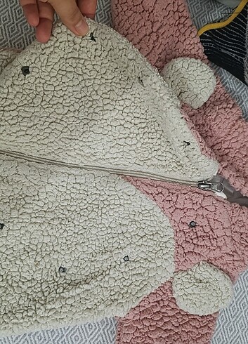 Ayaklı tulum mont hayvan figürlü - Görsel 4