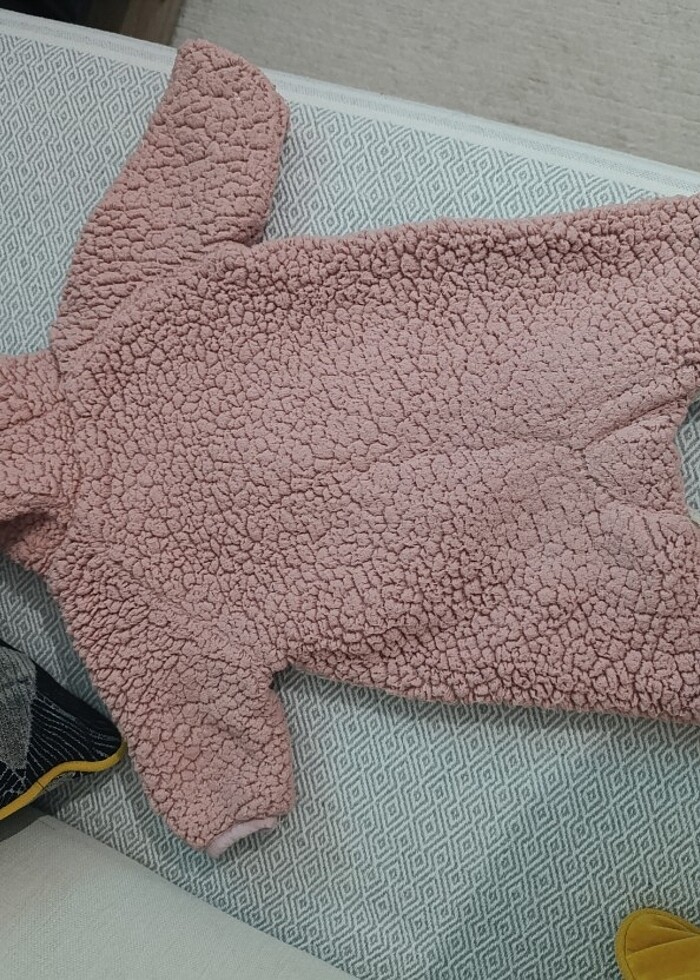 Ayaklı tulum mont hayvan figürlü - Görsel 3