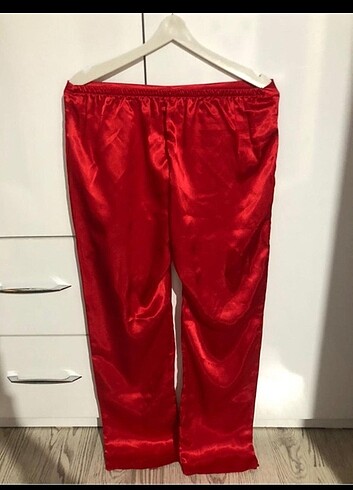 Saten alt üst gecelik çeyizlik takım - Görsel 5