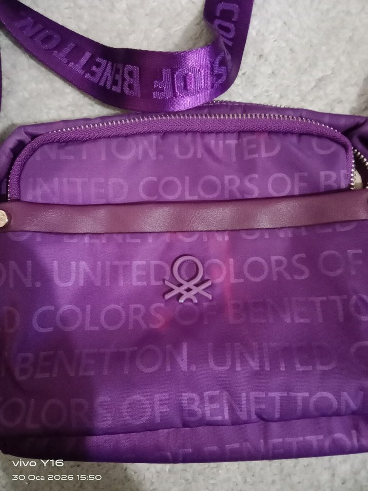 Parlak Mor Kadın Çanta - Görsel 2