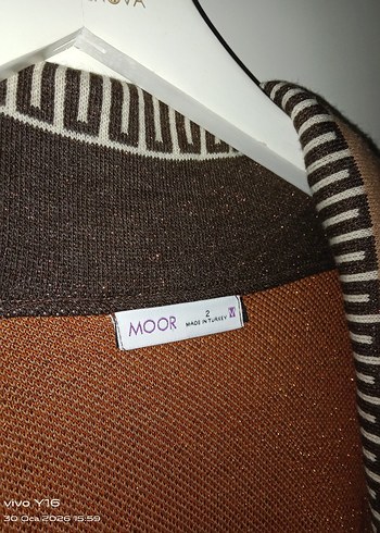 Uzun Örgü Bohem Kadın Hırka - Görsel 2