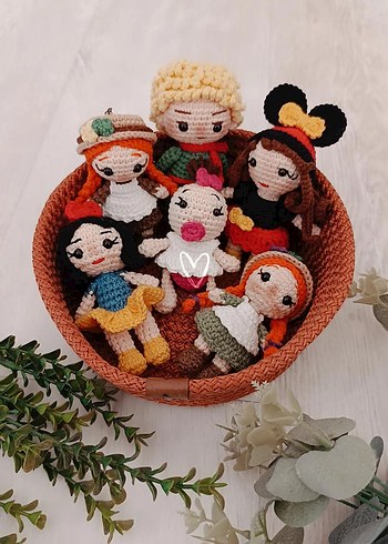 Renkli El Örgüsü Bebekler - Görsel 6