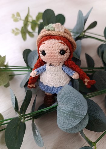 Renkli Örgü Bebek Oyuncak anahtarlık - Görsel 2