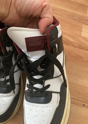 Deichmann Bordo Detaylı Platform Topuklu Spor Ayakkabı