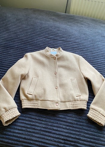 Kaşe bomber ceket