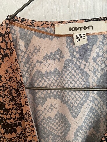 Koton Leopar elbise