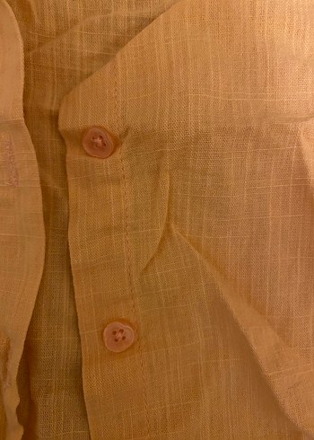 Keten çocuk gömlek - Görsel 3