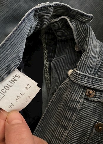 Gri Denim Erkek Pantolon Normal Boy - Görsel 4