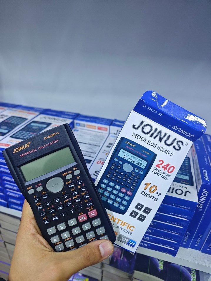 Joinus JS-82MS-5 Mavi Bilimsel Hesap Makinesi - Görsel 2