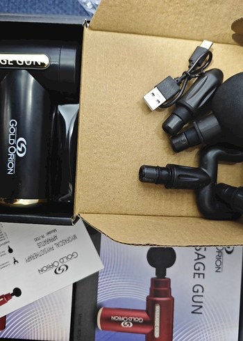 Bordo ve Yeşil Renkli Masaj Tabancaları - Görsel 3