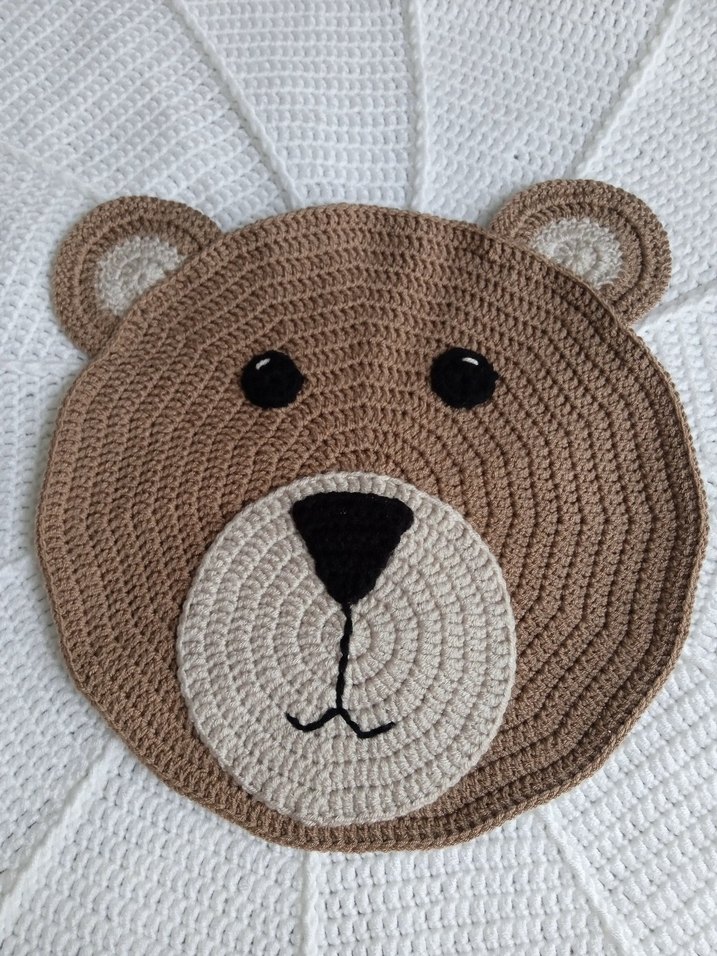 Kahverengi Ayı Desenli Çocuk suplası - Görsel 2