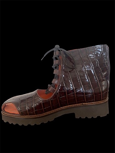 BENZERSİZ VE ŞIK TASARIM EL YAPIMI ERKEK DERİ SANDALET - Görsel 6