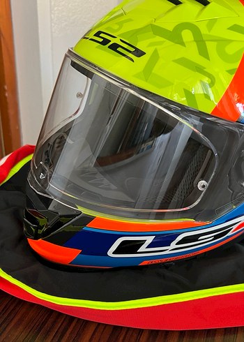 Renkli LS2 Storm Motosiklet Kaskı - Görsel 2