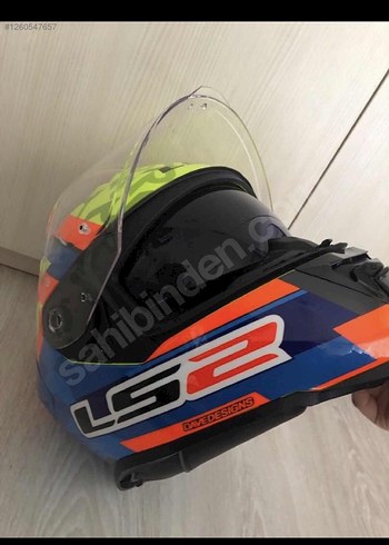 Renkli LS2 Storm Motosiklet Kaskı - Görsel 5