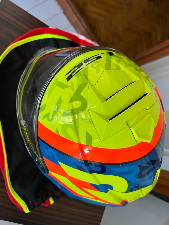 Renkli LS2 Storm Motosiklet Kaskı - Görsel 3