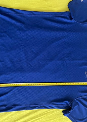 Mavi Erkek Spor Tişörtü, Elastik Kumaşlı - Görsel 2