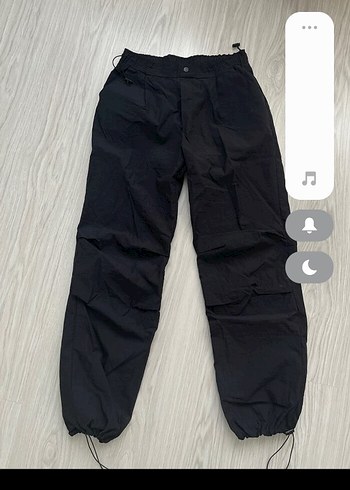 Siyah kargo Begy Pantolon kadın yeni. - Görsel 3