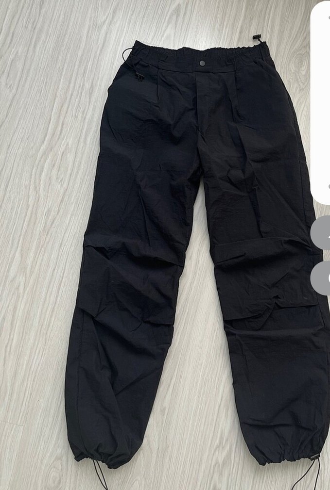 Siyah kargo Begy Pantolon kadın yeni. - Görsel 2