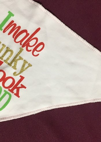 Desenli Pembe Bebek Önlüğü - Görsel 8