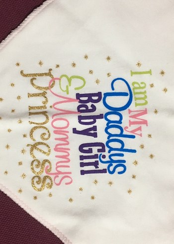 Desenli Pembe Bebek Önlüğü - Görsel 9