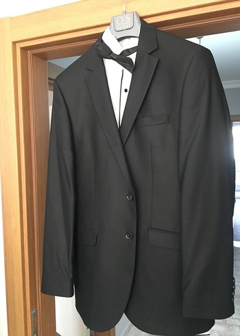 Diğer D S Damat Markaerkek Siyah Modern Klasik Takim Elbise