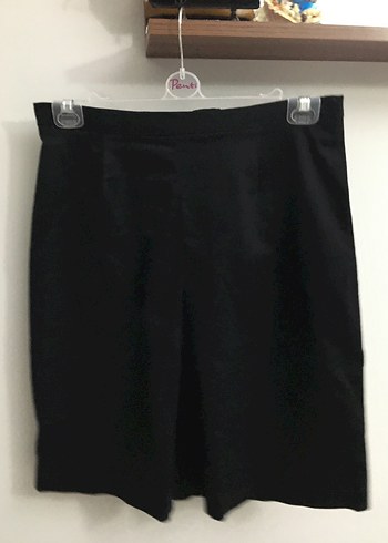 Siyah Kadın klasik etek - Görsel 2