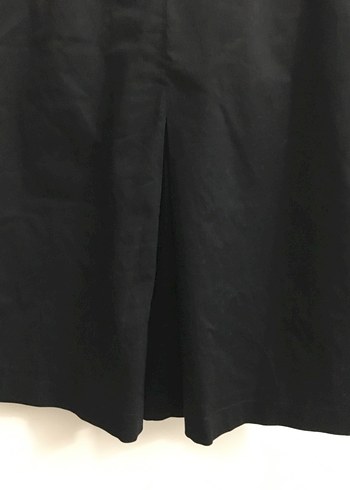 Siyah Kadın klasik etek - Görsel 3