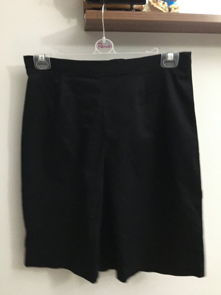 Siyah Kadın klasik etek - Görsel 2