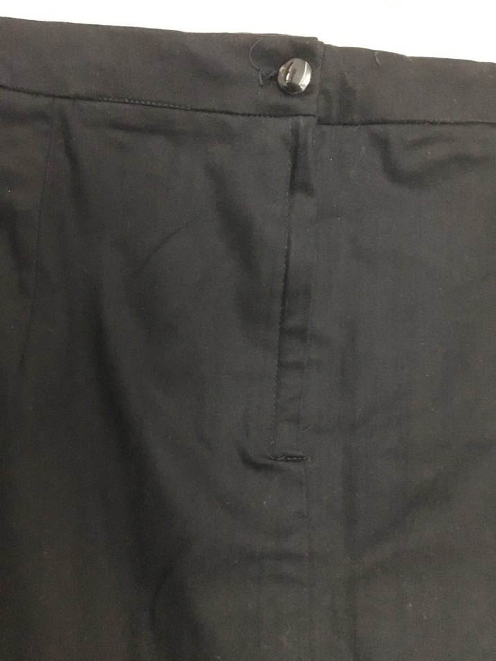 Siyah Kadın klasik etek - Görsel 5