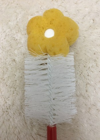 Renkli Bebek Biberon Temizleme Fırçası - Görsel 2