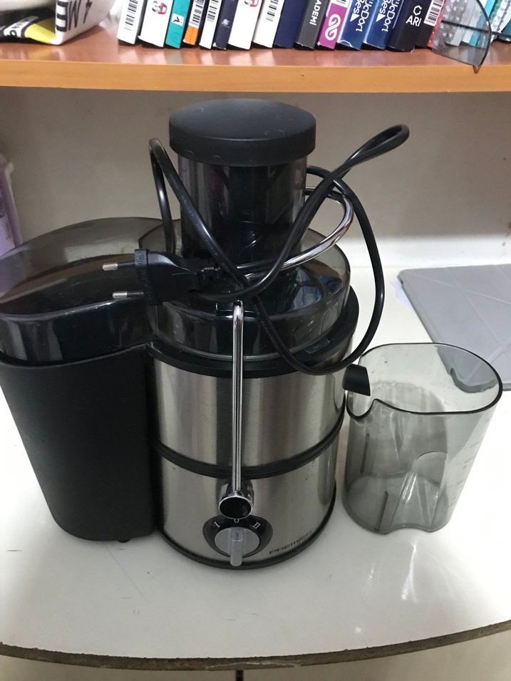 Premier Apple Juicer PRJ 3042 Gri-Turuncu Katı Meyve Sıkacağı - Görsel 2