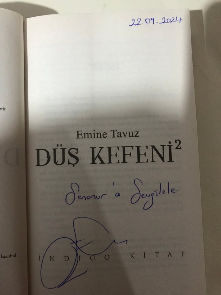 Emine Tavuz Düş kefeni 2 İmzalı - Görsel 4