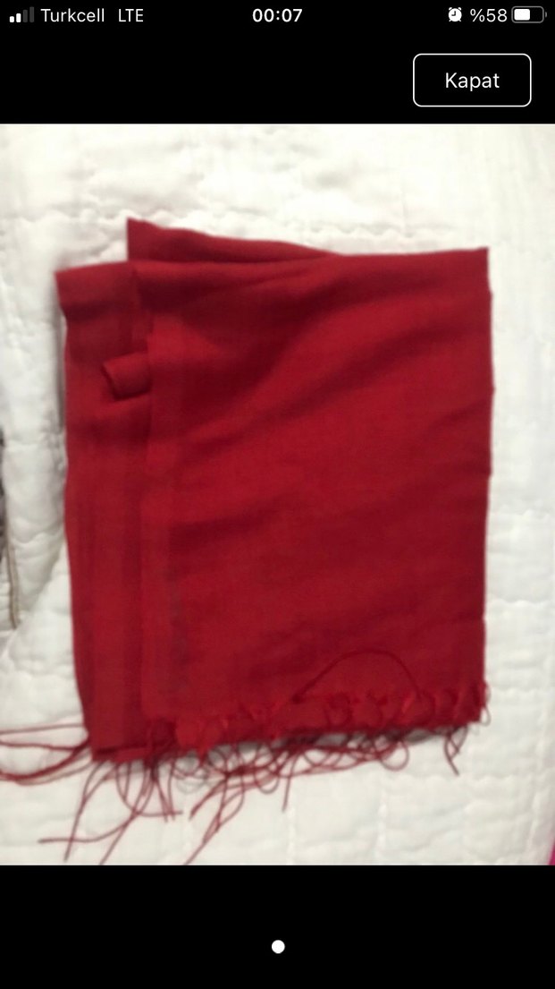 Bohem Çok Renkli Kadın Fular - Görsel 3