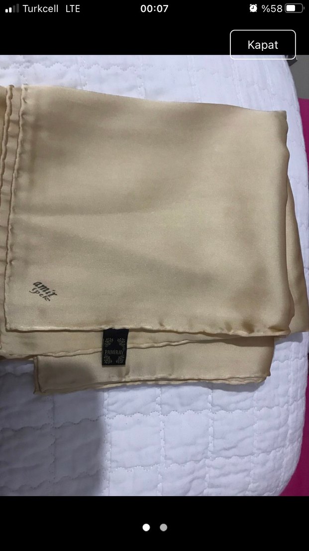 Bohem Çok Renkli Kadın Fular - Görsel 2