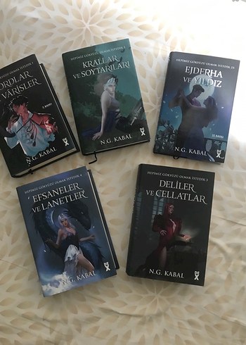  Beden N.G. Kabal Hepimiz gökyüzü olmak istedik serisi - 5 Roman