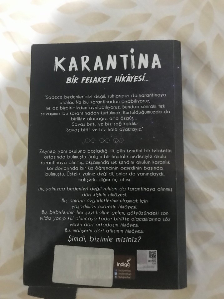 Karantina - Beyza Alkoç Roman - Görsel 4