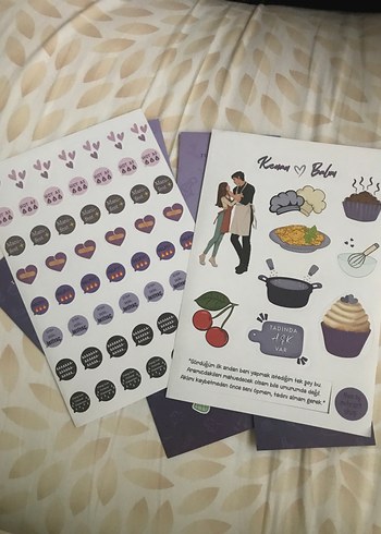  Beden Renk Tatlında Aşk Var - Kitap ve Kartlar Seti