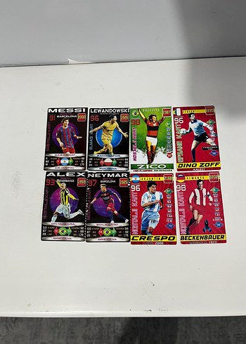 Futbolcu kartları