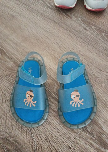 Mavi Bağlamalı Erkek Çocuk Sandalet