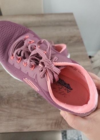 37 Beden Mor Pastel Renkli Kadın Spor Ayakkabı