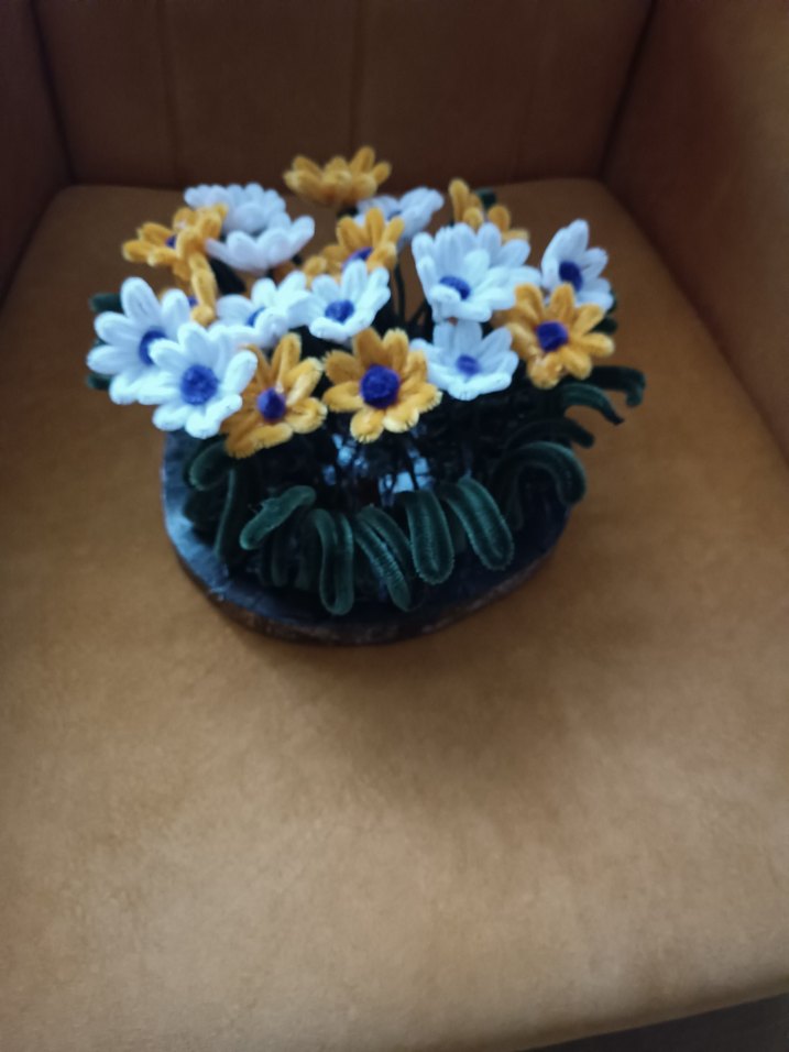 El Yapımı Bohem Çiçek Aranjmanı - Görsel 2